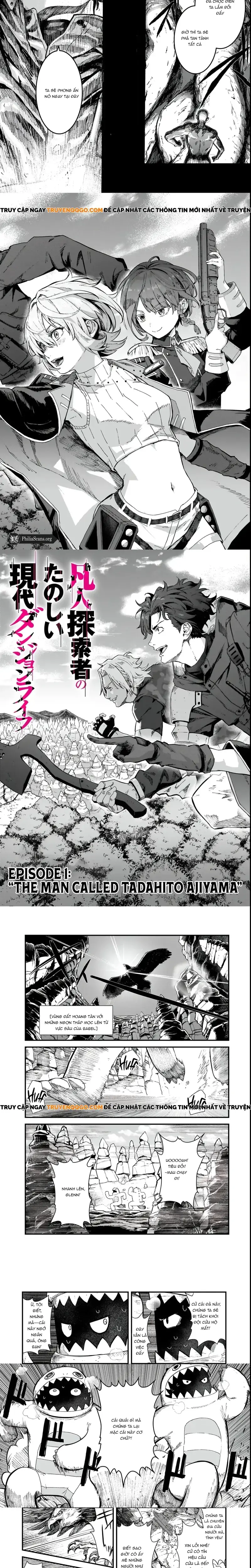 Bonjin Tansakusha No Tanoshii Gendai Dungeon Life Chapter 1 - Trang 3