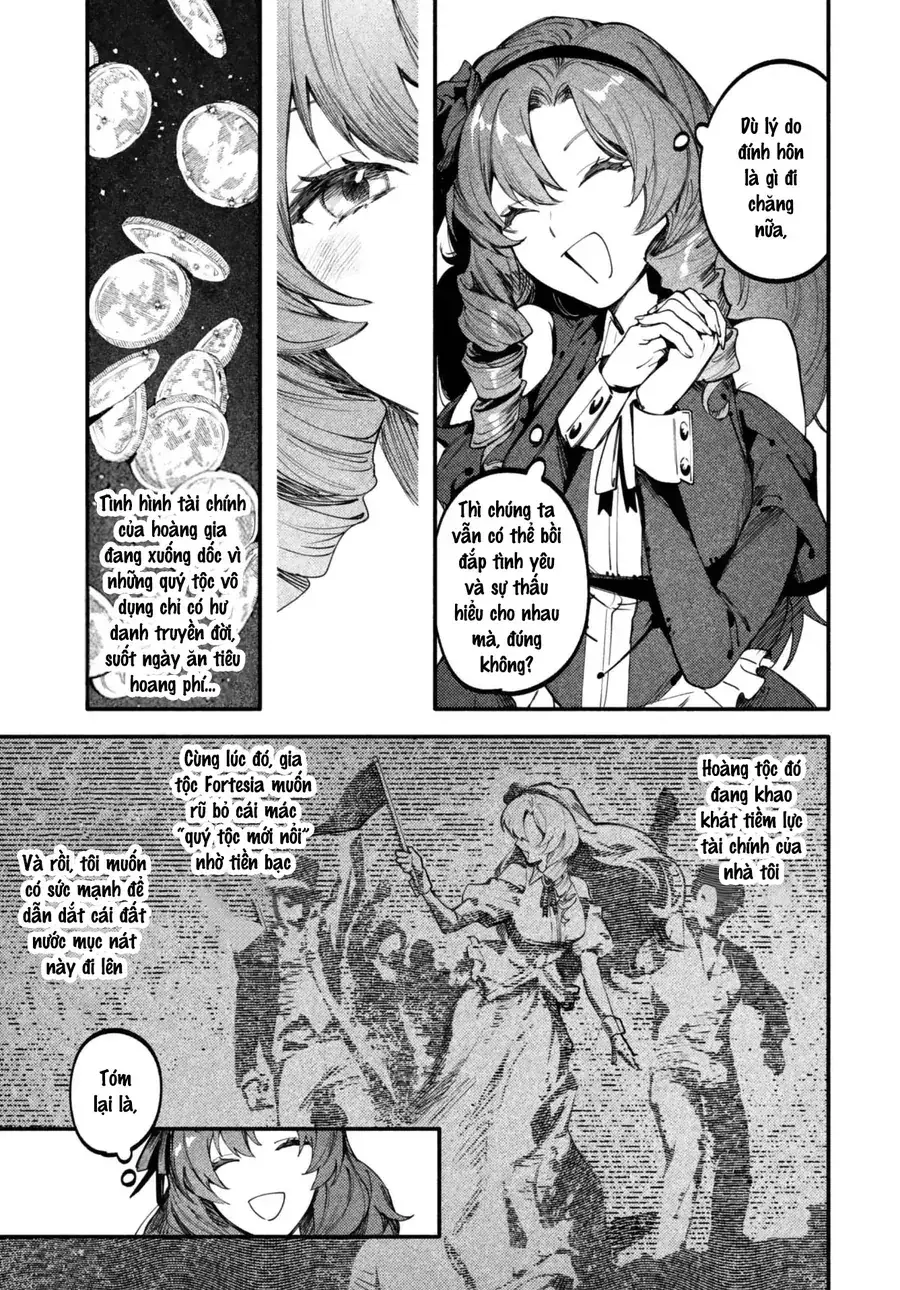 Botsuraku Reijo No Akuto Sanka Chapter 1 - Trang 10
