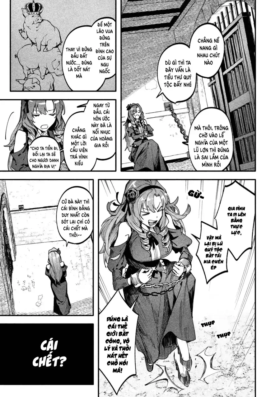 Botsuraku Reijo No Akuto Sanka Chapter 1 - Trang 32