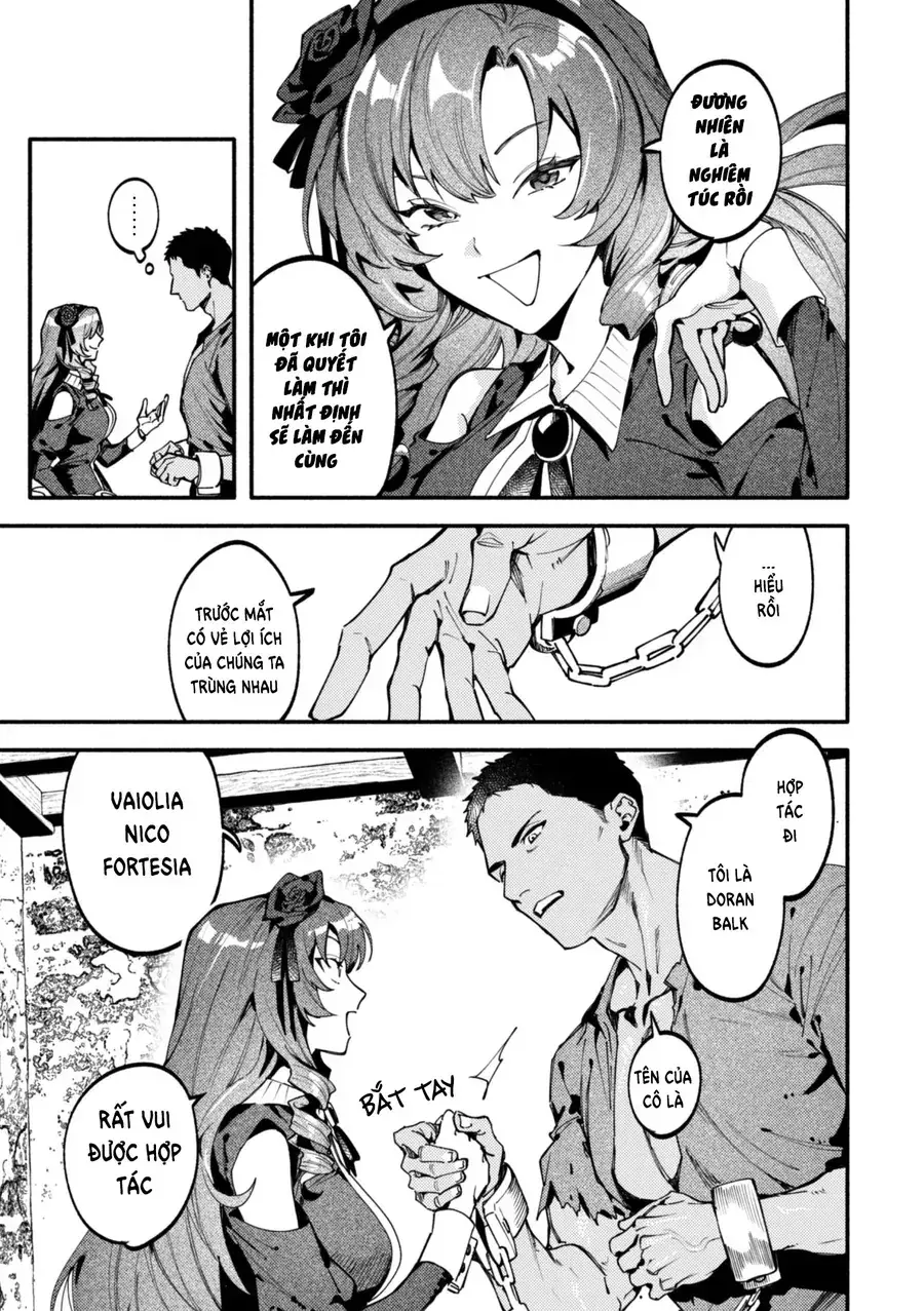 Botsuraku Reijo No Akuto Sanka Chapter 2 - Trang 24