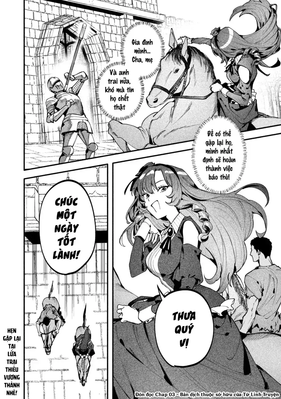 Botsuraku Reijo No Akuto Sanka Chapter 2 - Trang 32