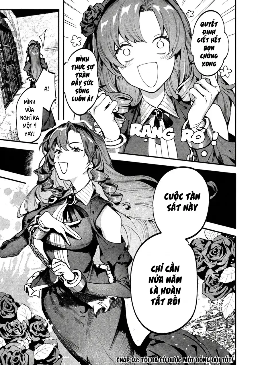 Botsuraku Reijo No Akuto Sanka Chapter 2 - Trang 4