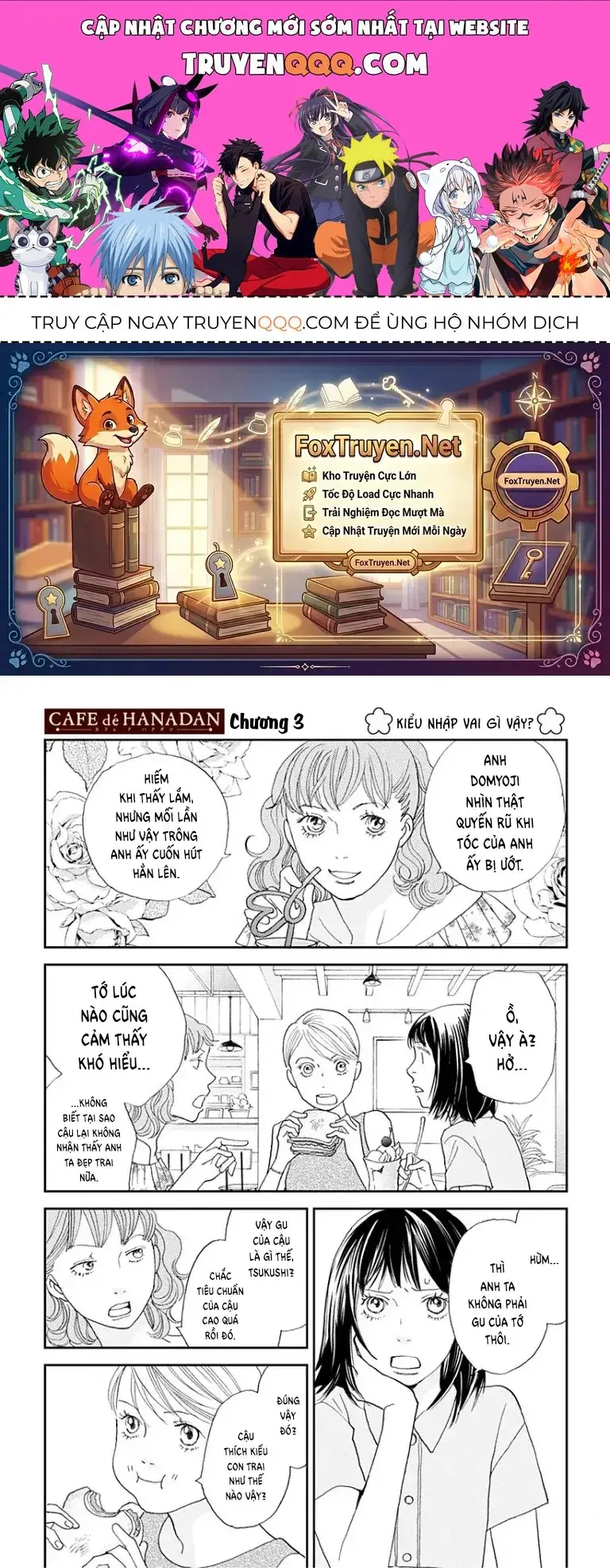 Café De Hanadan Chapter 3 - Trang 2