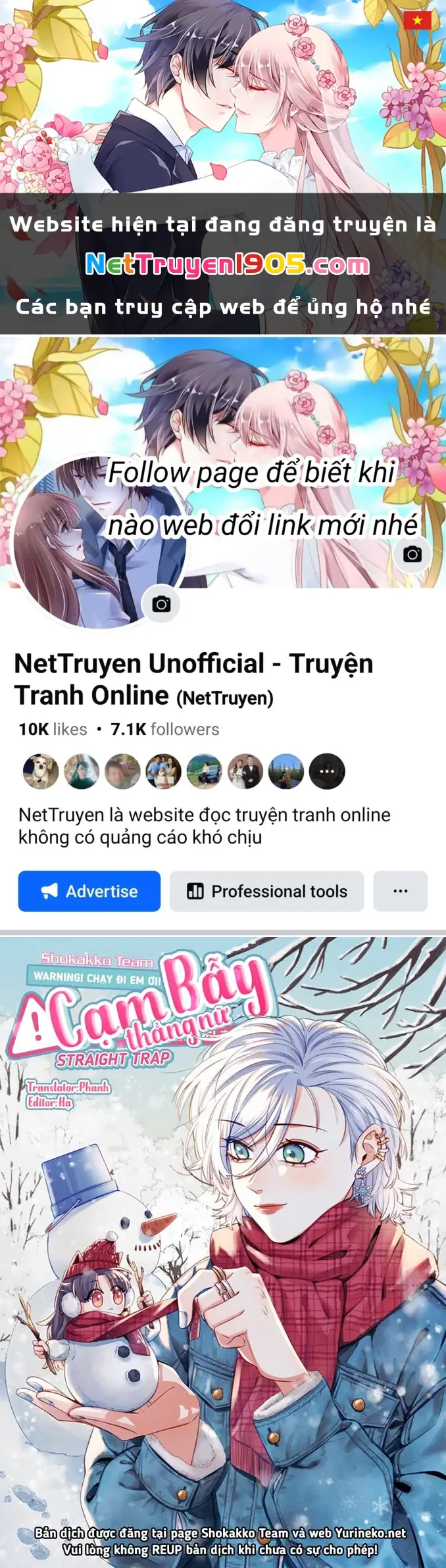 CẠM BẪY GÁI THẲNG Chapter 74 - Trang 1
