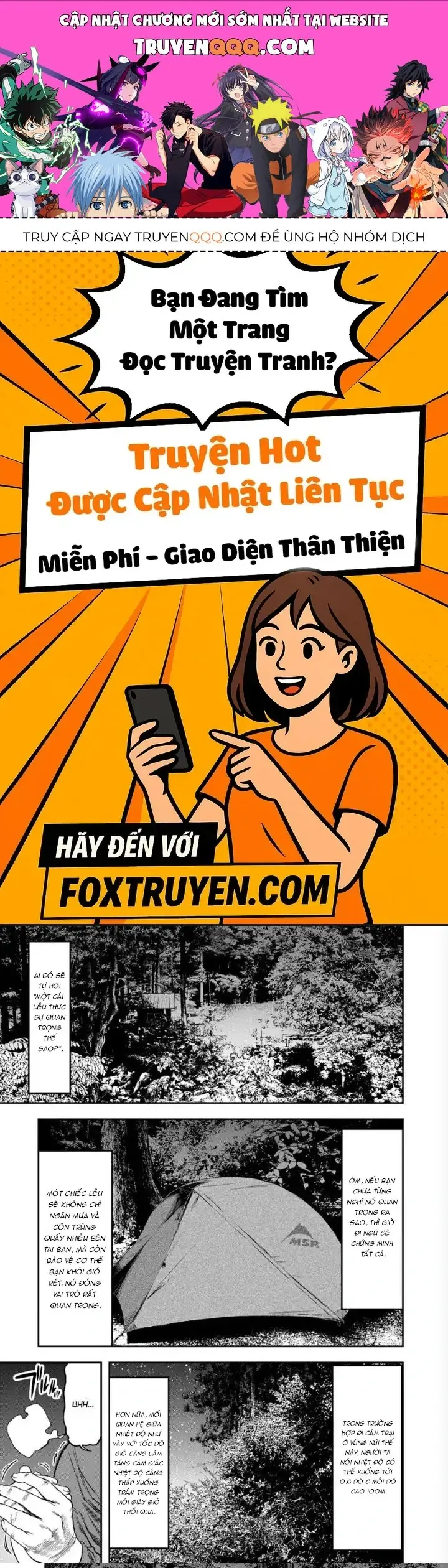 Cắm Trại 2 Mình! Chapter 2 - Trang 2