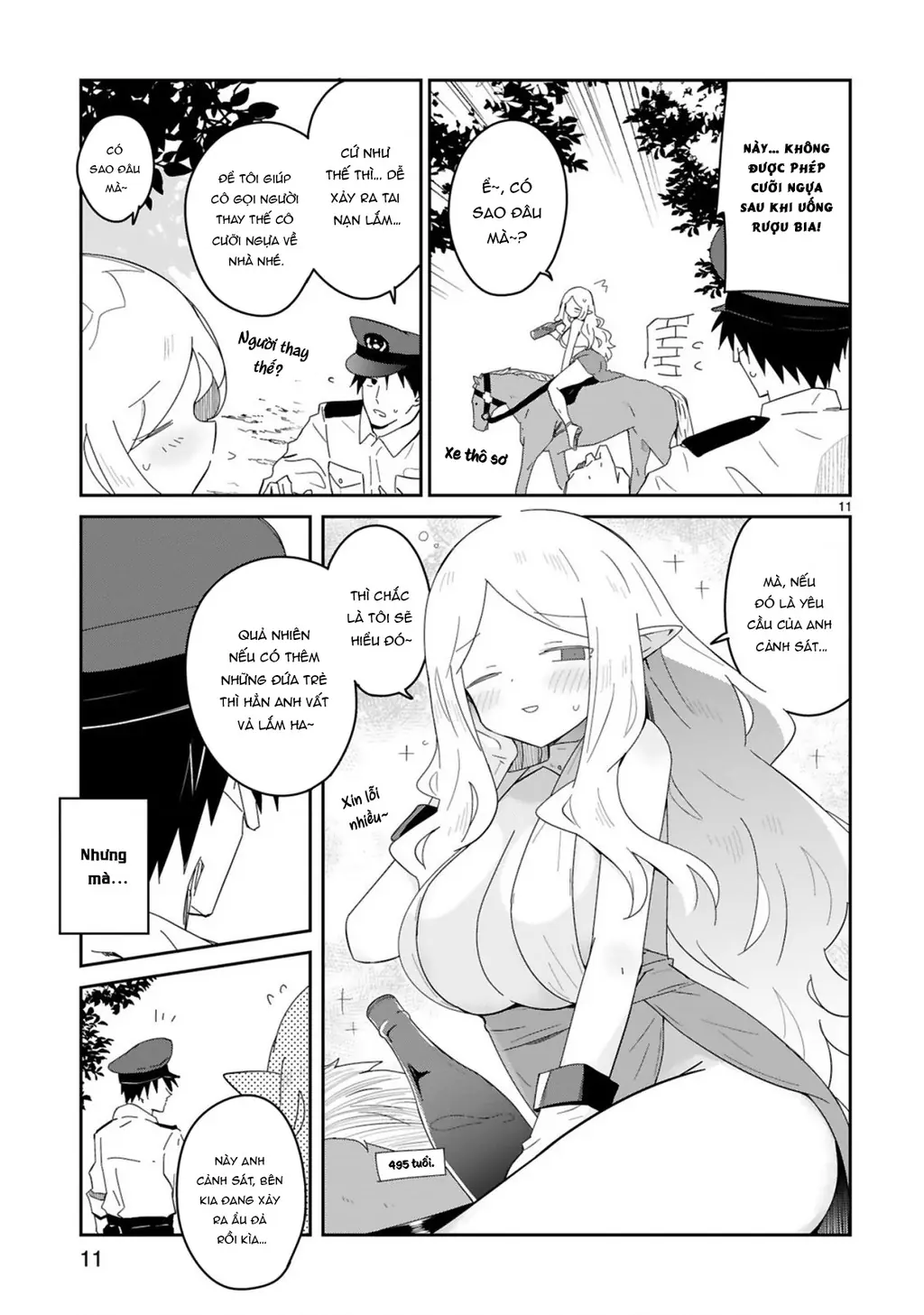 Cảnh sát tại làng Elf ở thế giới khác Chapter 1 - Trang 12