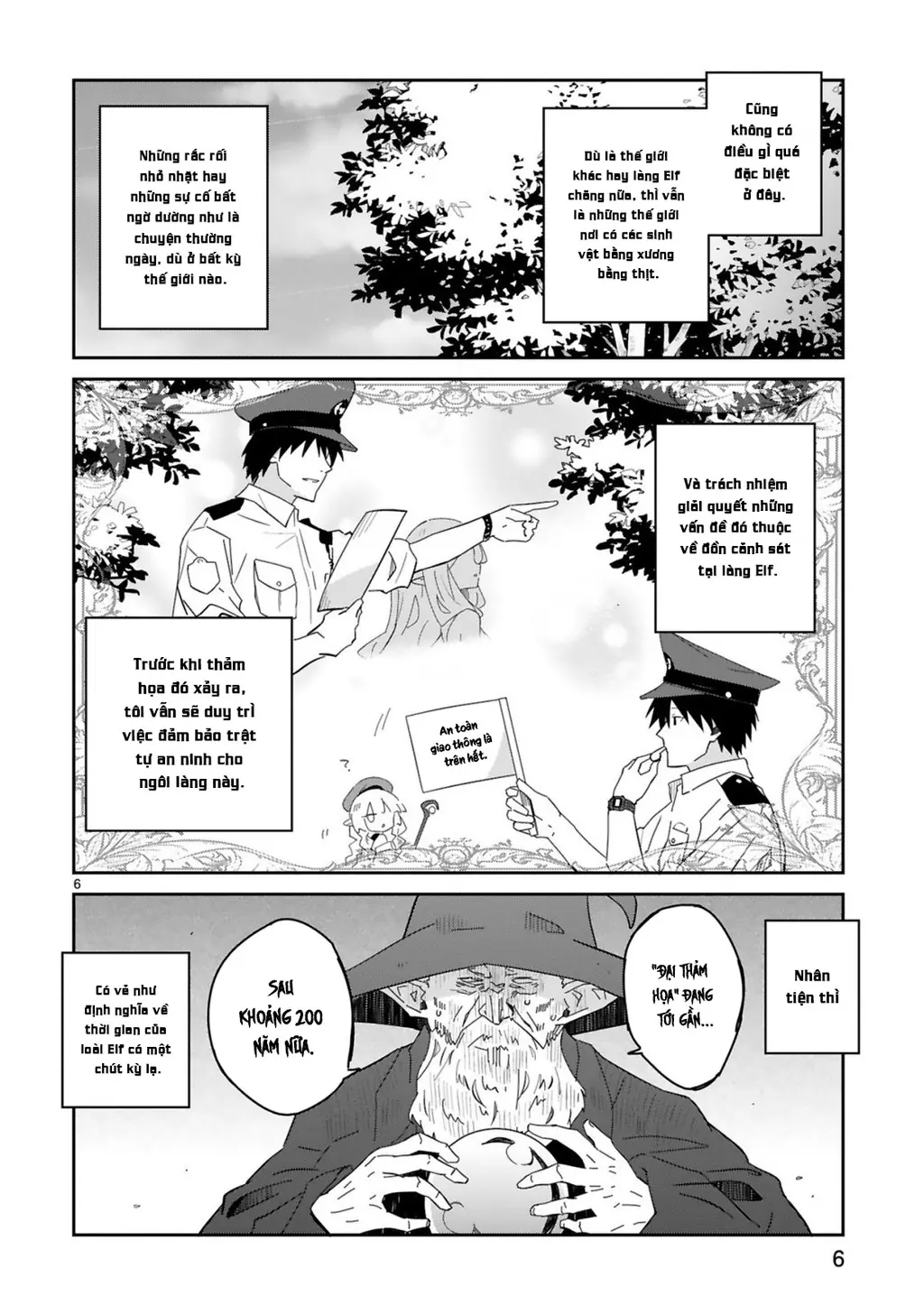 Cảnh sát tại làng Elf ở thế giới khác Chapter 1 - Trang 7