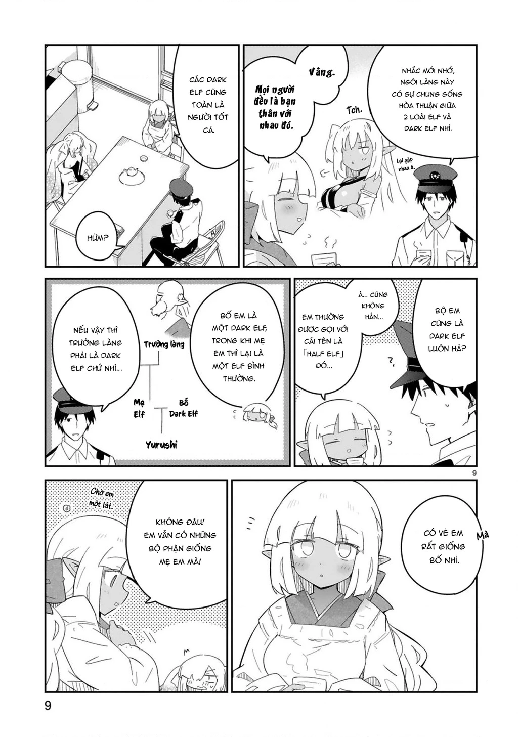 Cảnh sát tại làng Elf ở thế giới khác Chapter 2 - Trang 10