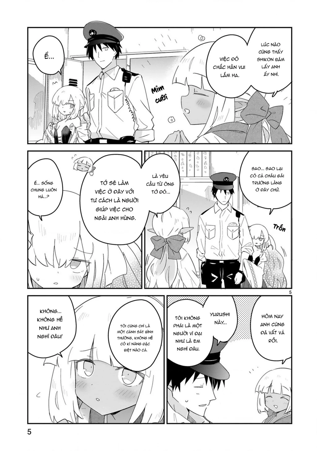 Cảnh sát tại làng Elf ở thế giới khác Chapter 2 - Trang 6