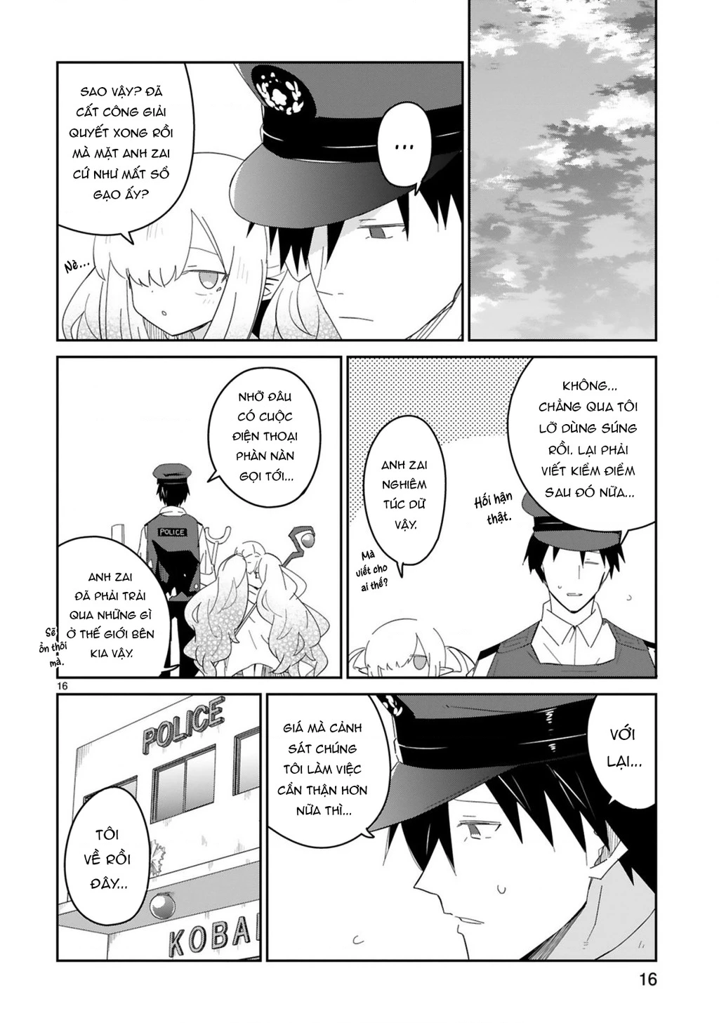 Cảnh sát tại làng Elf ở thế giới khác Chapter 3 - Trang 17