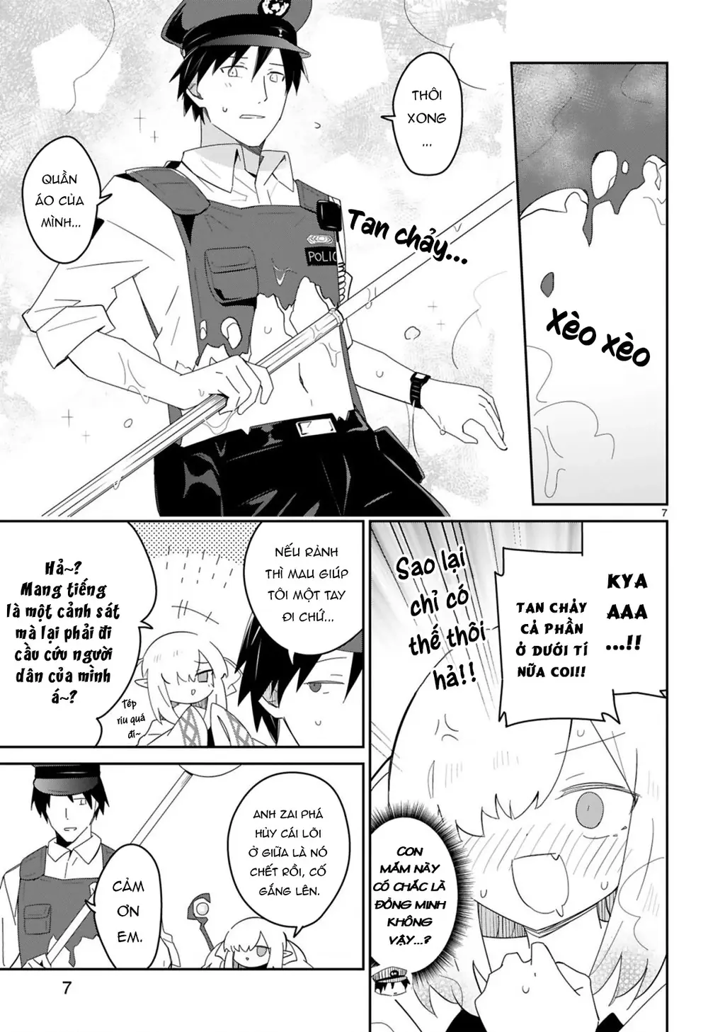 Cảnh sát tại làng Elf ở thế giới khác Chapter 3 - Trang 8