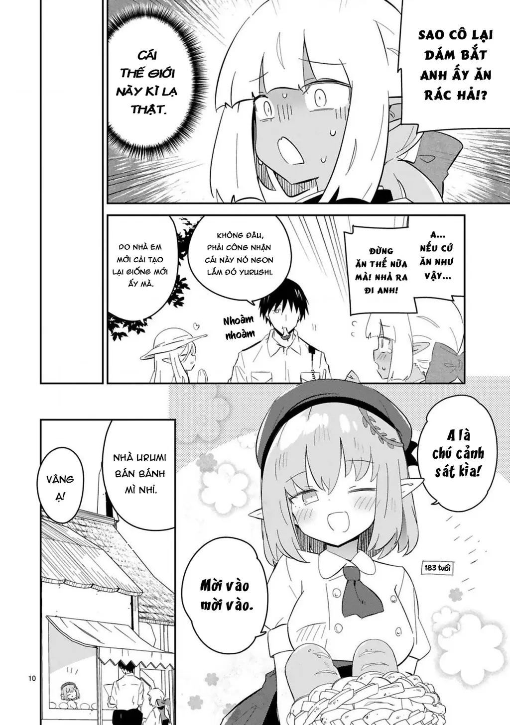 Cảnh sát tại làng Elf ở thế giới khác Chapter 4 - Trang 11