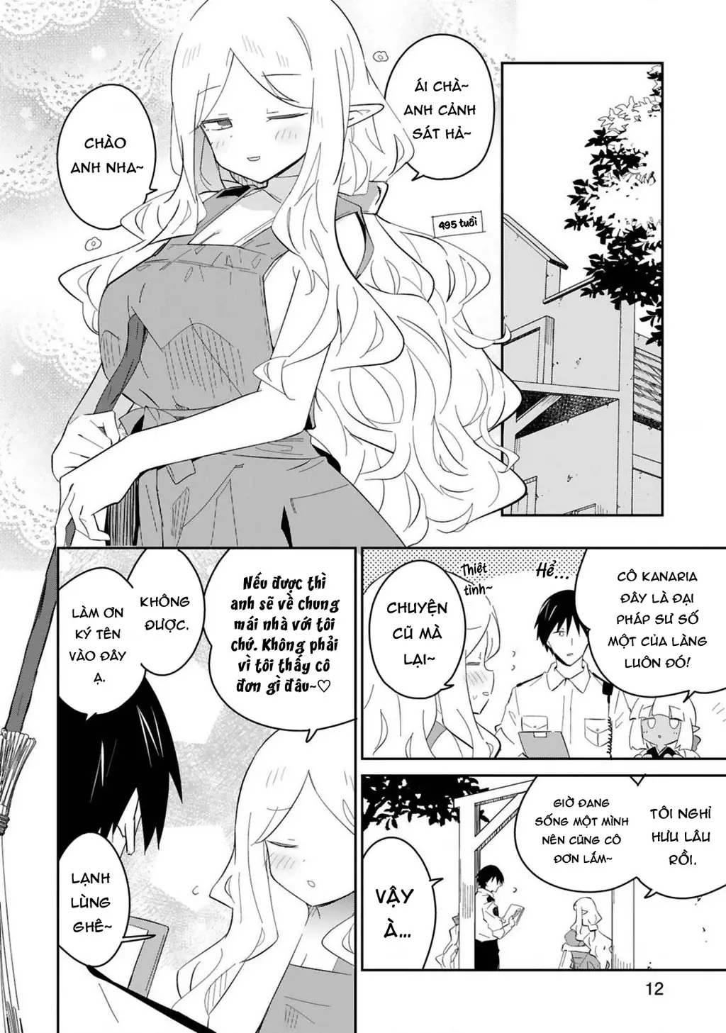 Cảnh sát tại làng Elf ở thế giới khác Chapter 4 - Trang 13