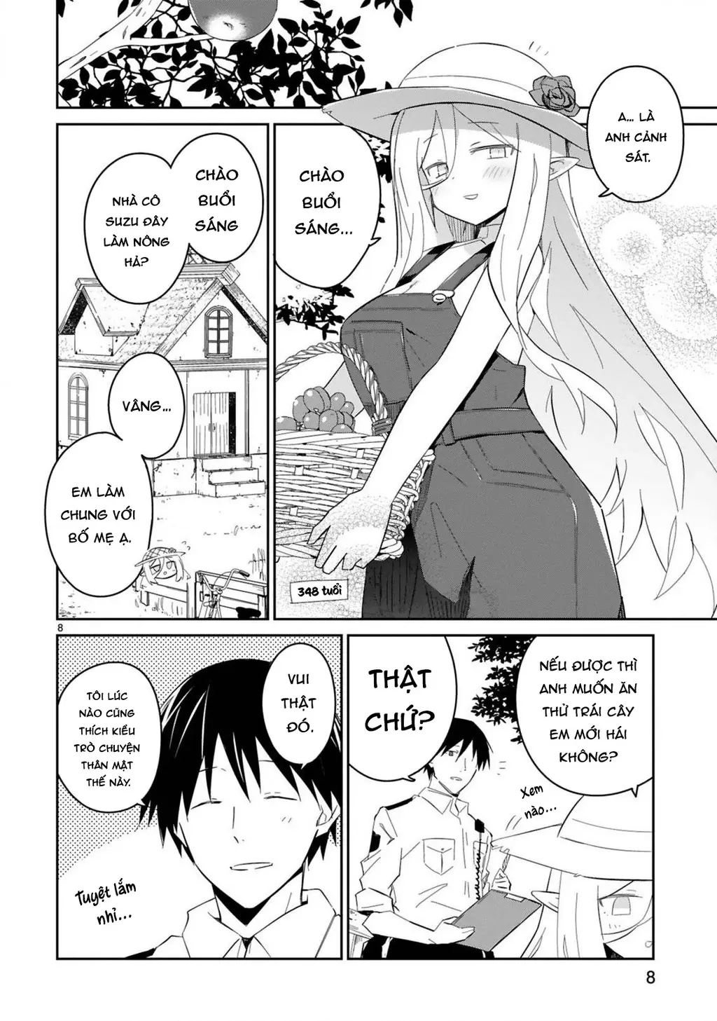 Cảnh sát tại làng Elf ở thế giới khác Chapter 4 - Trang 9