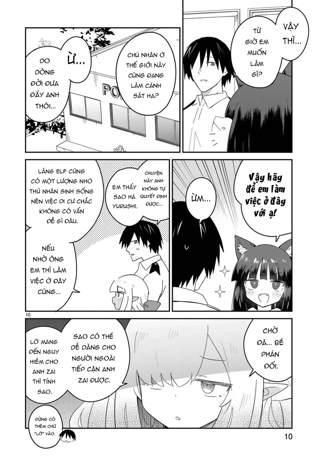 Cảnh sát tại làng Elf ở thế giới khác Chapter 5 - Trang 11