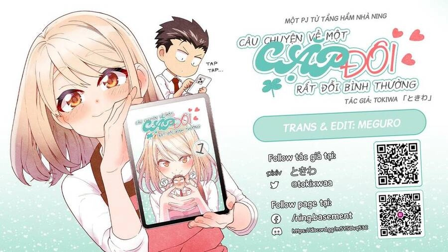 Câu chuyện về một cặp đôi rất đỗi bình thường Chapter 7 - Trang 3