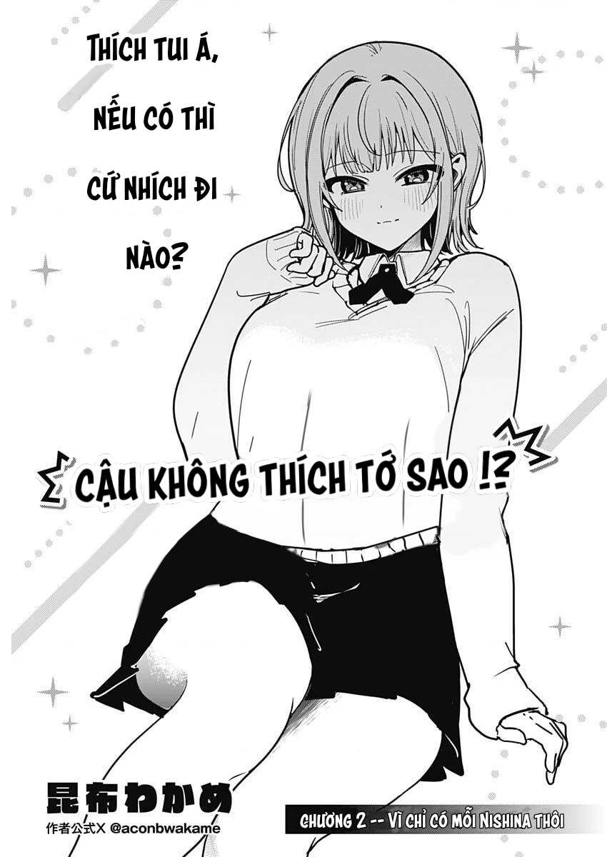 Cậu không thích tớ sao!? Chapter 2 - Trang 4