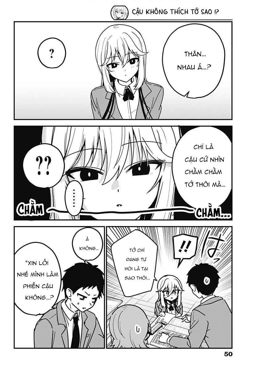 Cậu không thích tớ sao!? Chapter 2 - Trang 7