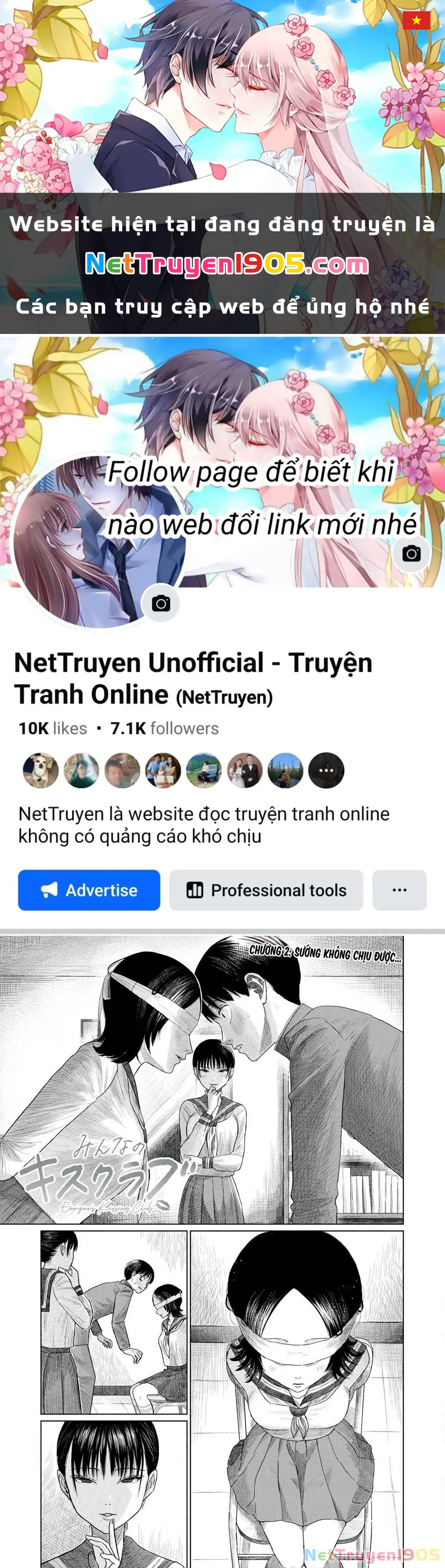 Câu Lạc Bộ Hôn Hít Cho Mọi Nhà Chapter 2 - Trang 2