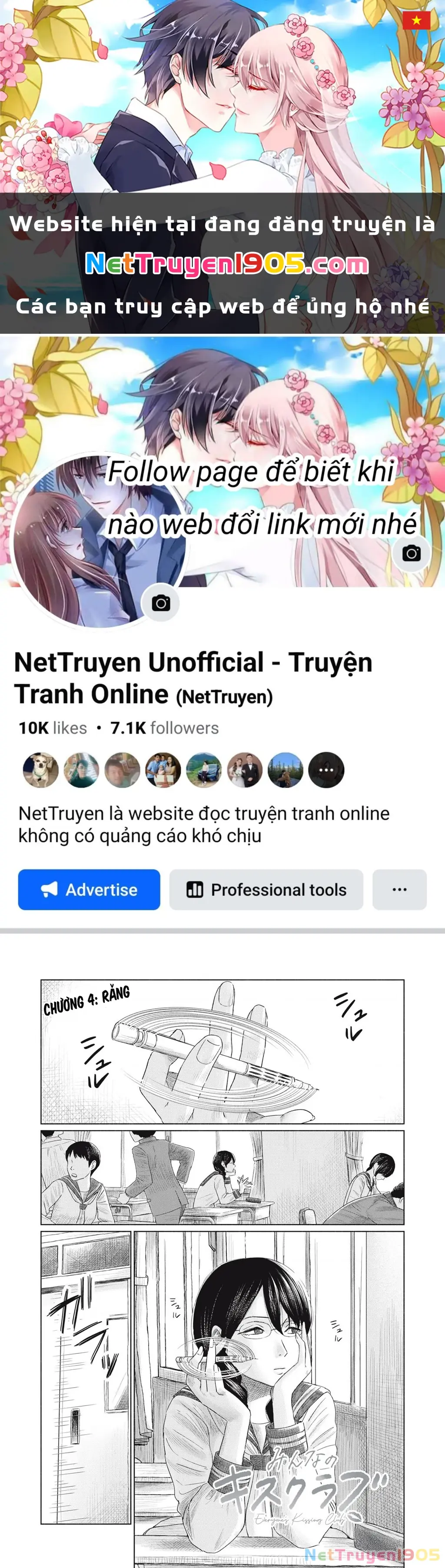 Câu Lạc Bộ Hôn Hít Cho Mọi Nhà Chapter 4 - Trang 2