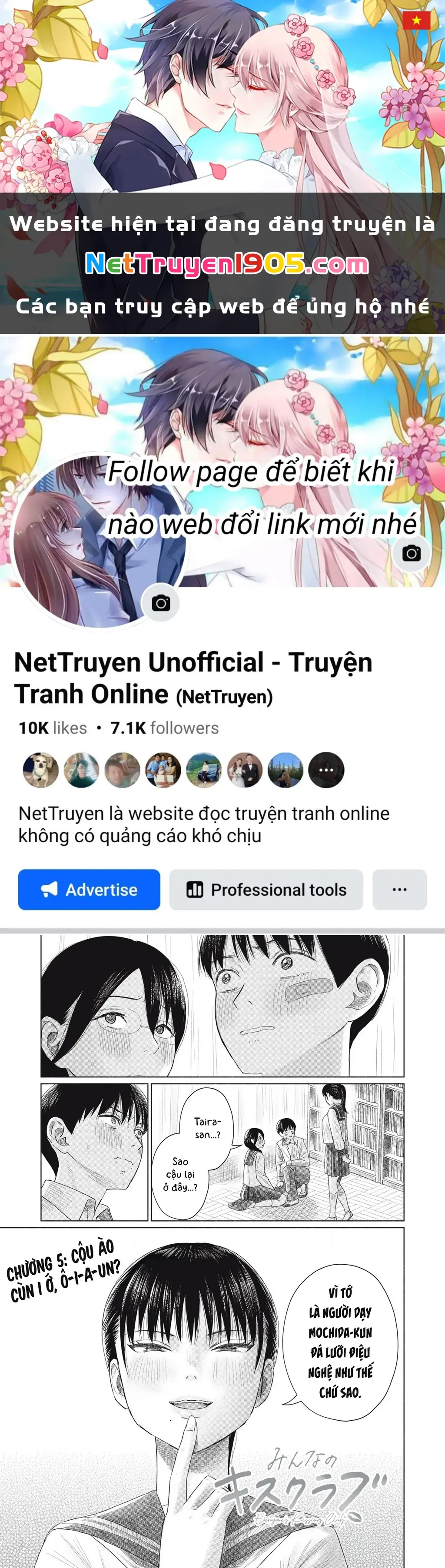 Câu Lạc Bộ Hôn Hít Cho Mọi Nhà Chapter 5 - Trang 2