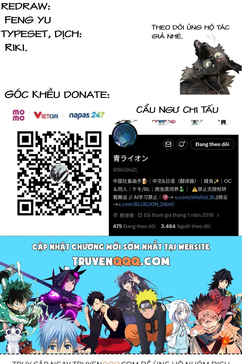 Cẩu Ngư Chi Tấu Chapter 11.2 - Trang 9