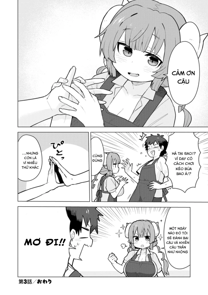 Cậu trai này và cô rồng Vó Tu nọ Chapter 3 - Trang 16