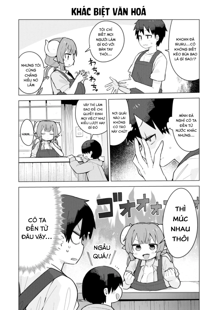 Cậu trai này và cô rồng Vó Tu nọ Chapter 3 - Trang 4