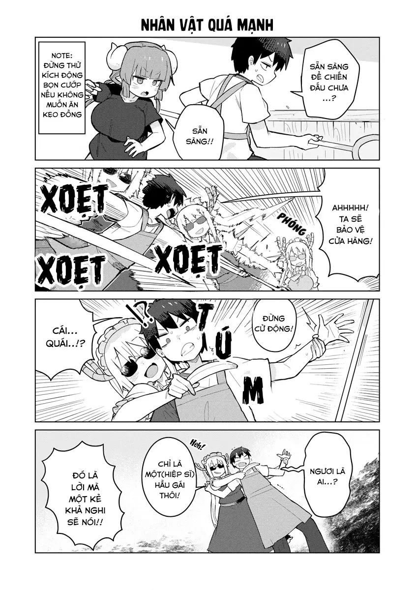 Cậu trai này và cô rồng Vó Tu nọ Chapter 6 - Trang 11