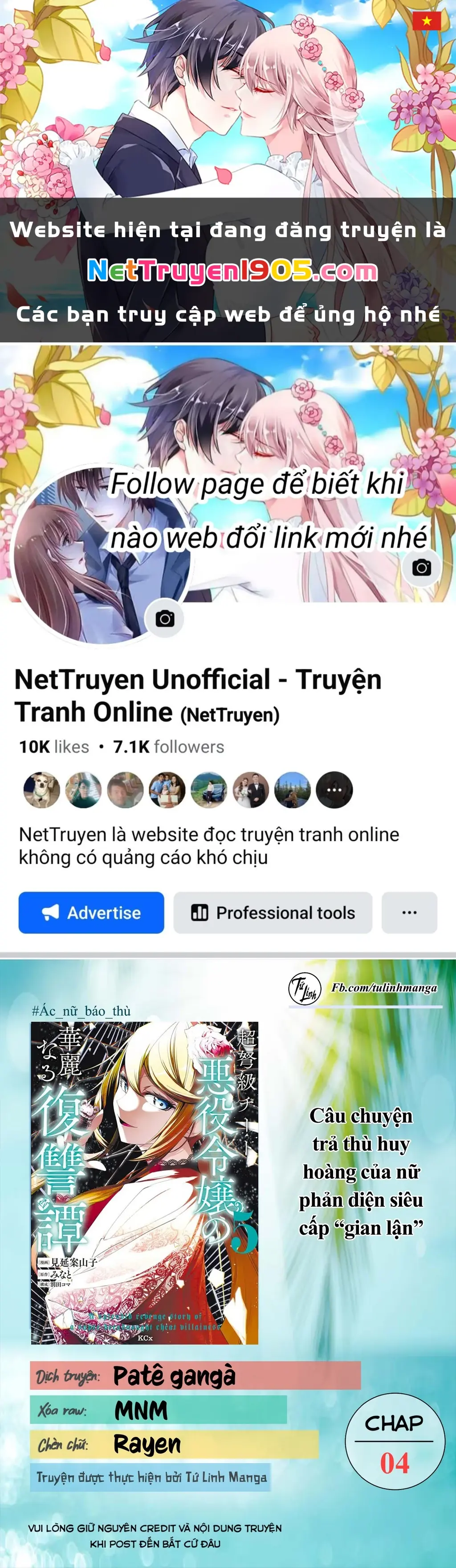 Câu Truyện Trả Thù Huy Hoàng Của Nữ Phản Diện Siêu Cấp "Gian Lận" Chapter 4 - Trang 2