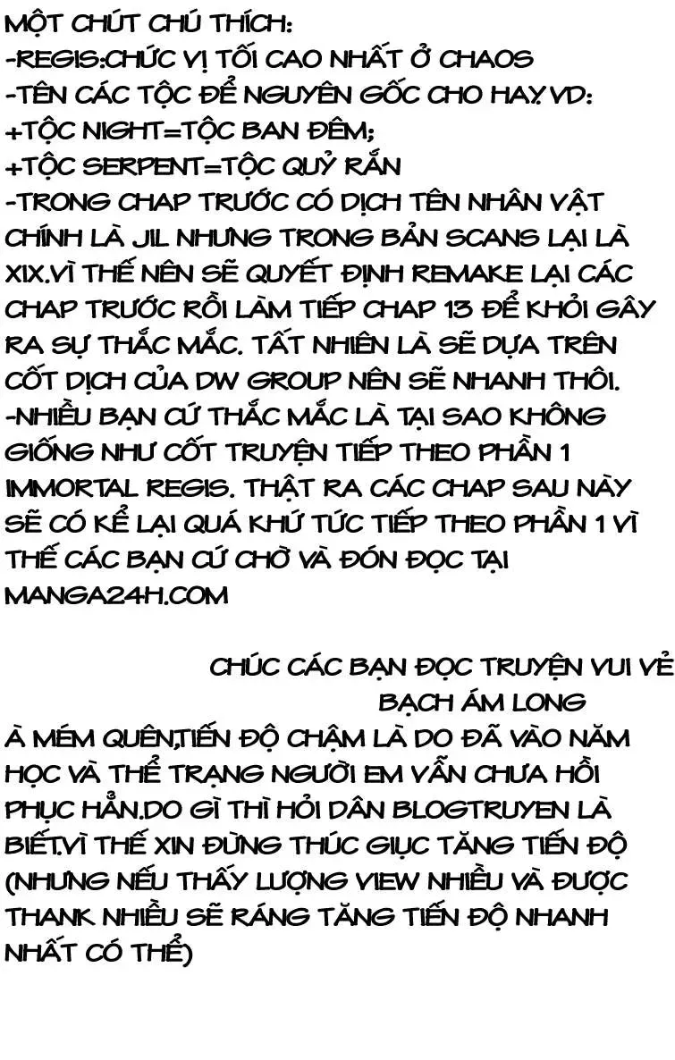 Cavalier Of The Abyss ( Hậu Truyện Immortal Regis) Chapter 12 - Trang 3
