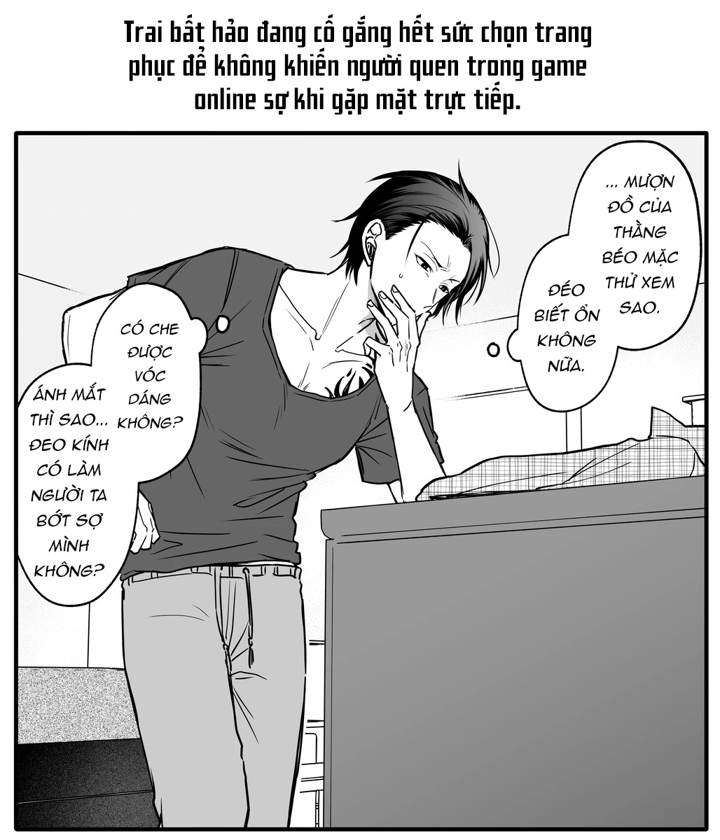 Chả là tôi thích kiểu 'gap couple' thế này Chapter 1.5 - Trang 3