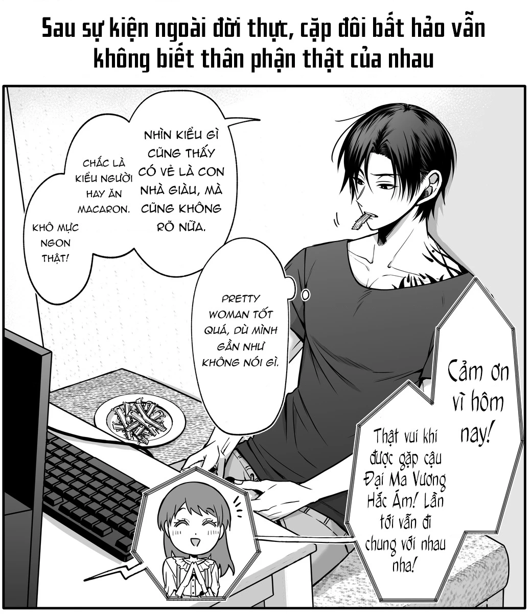 Chả là tôi thích kiểu 'gap couple' thế này Chapter 1.5 - Trang 8