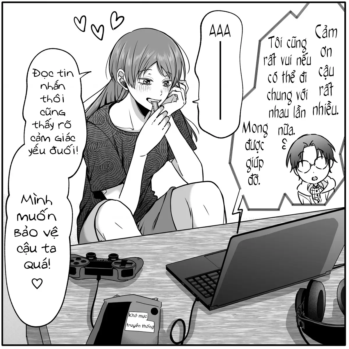 Chả là tôi thích kiểu 'gap couple' thế này Chapter 1.5 - Trang 9
