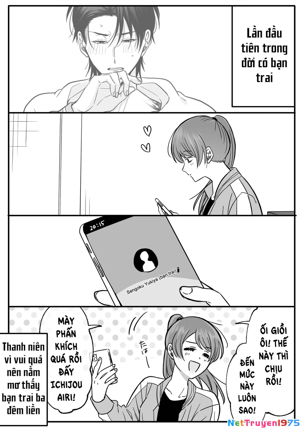 Chả là tôi thích kiểu 'gap couple' thế này Chapter 11 - Trang 21
