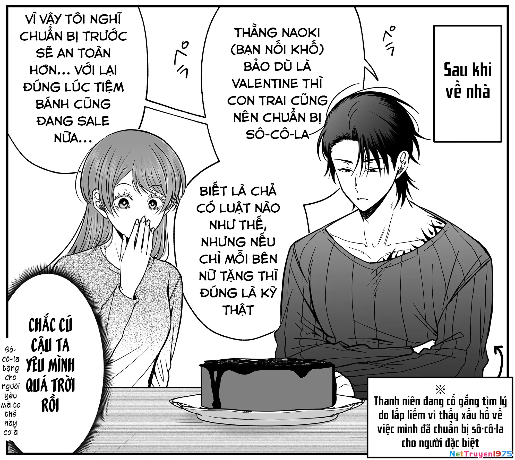 Chả là tôi thích kiểu 'gap couple' thế này Chapter 13 - Trang 19