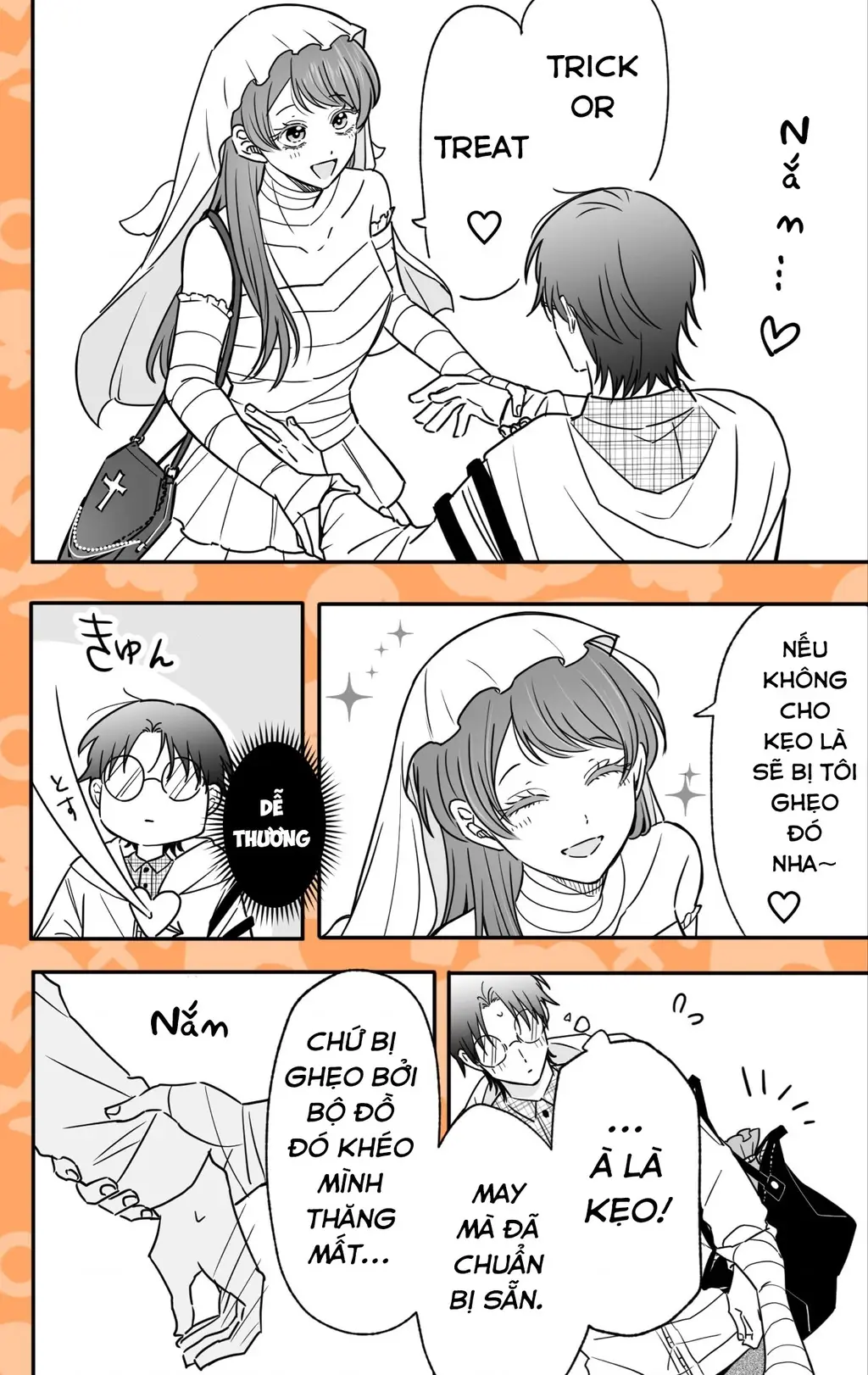 Chả là tôi thích kiểu 'gap couple' thế này Chapter 14.5 - Trang 3