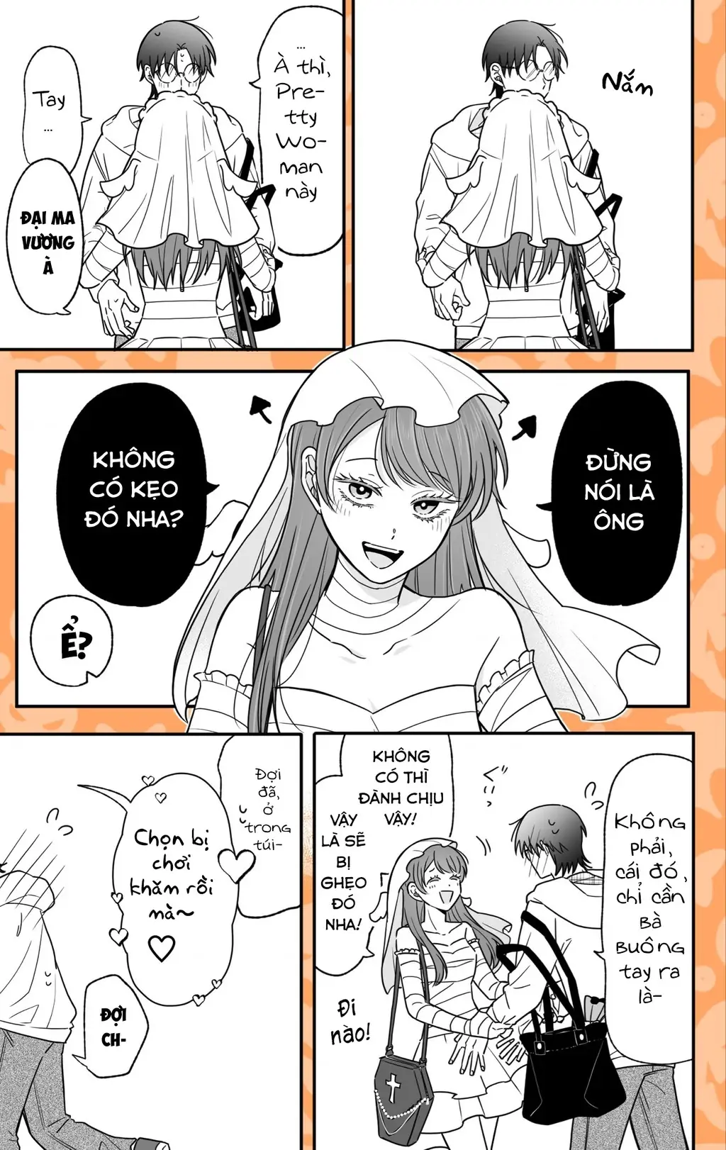 Chả là tôi thích kiểu 'gap couple' thế này Chapter 14.5 - Trang 4