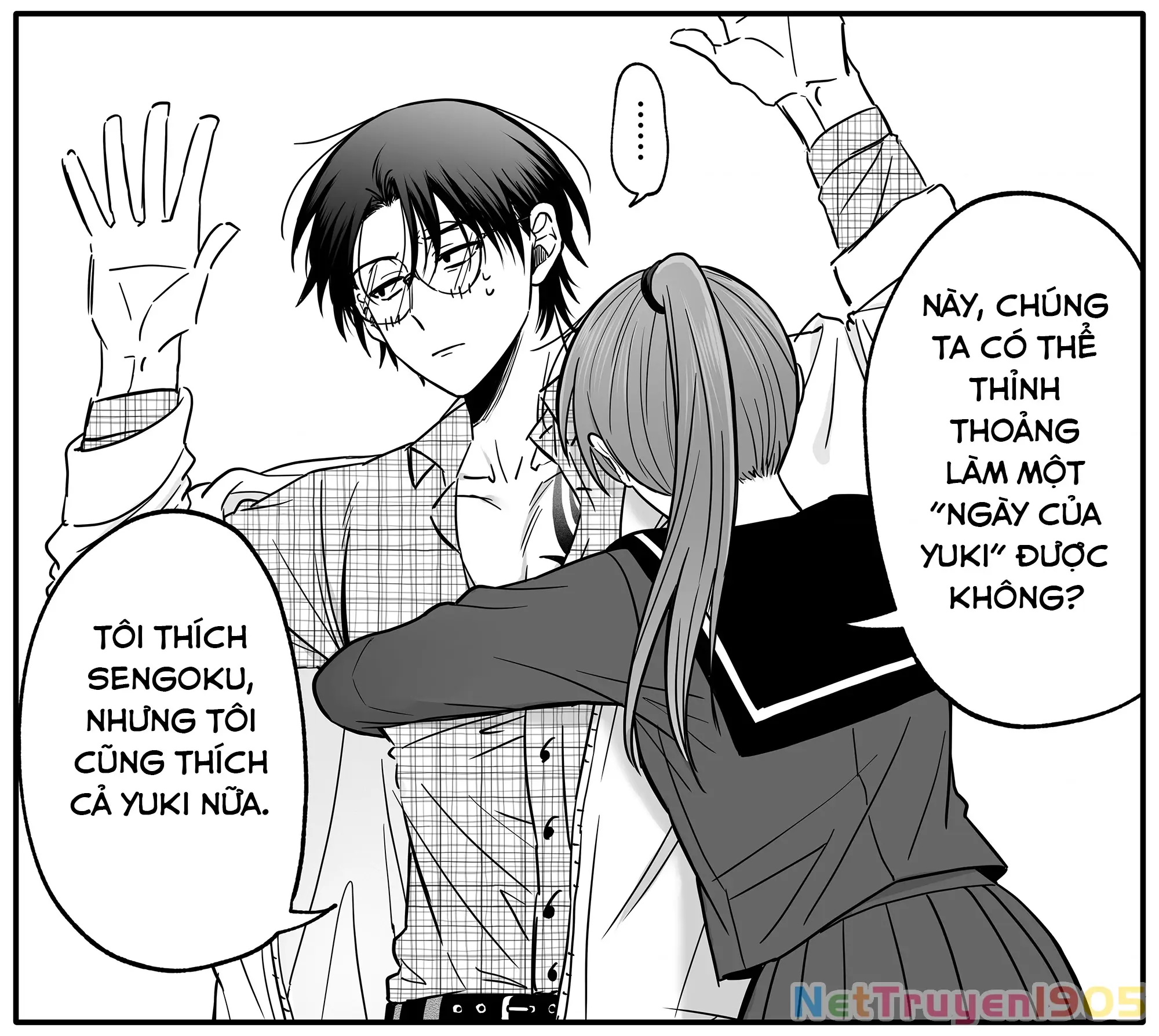 Chả là tôi thích kiểu 'gap couple' thế này Chapter 14 - Trang 8