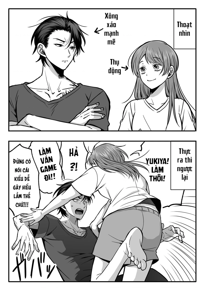 Chả là tôi thích kiểu 'gap couple' thế này Chapter 2.5 - Trang 8