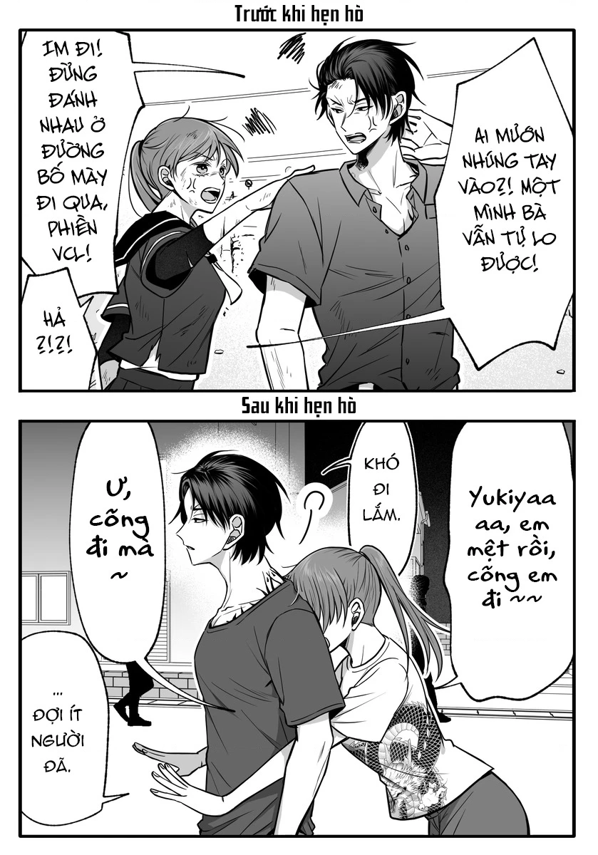 Chả là tôi thích kiểu 'gap couple' thế này Chapter 2.5 - Trang 9