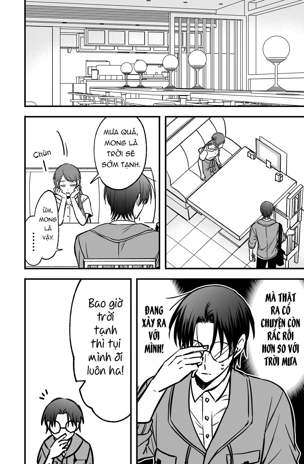Chả là tôi thích kiểu 'gap couple' thế này Chapter 4 - Trang 3