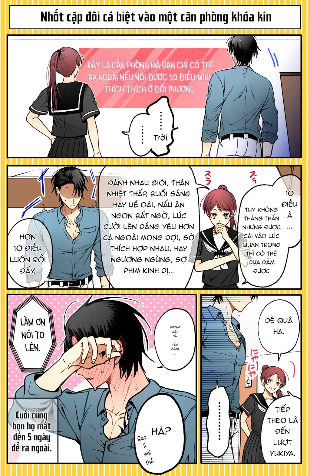Chả là tôi thích kiểu 'gap couple' thế này Chapter 5.5 - Trang 3