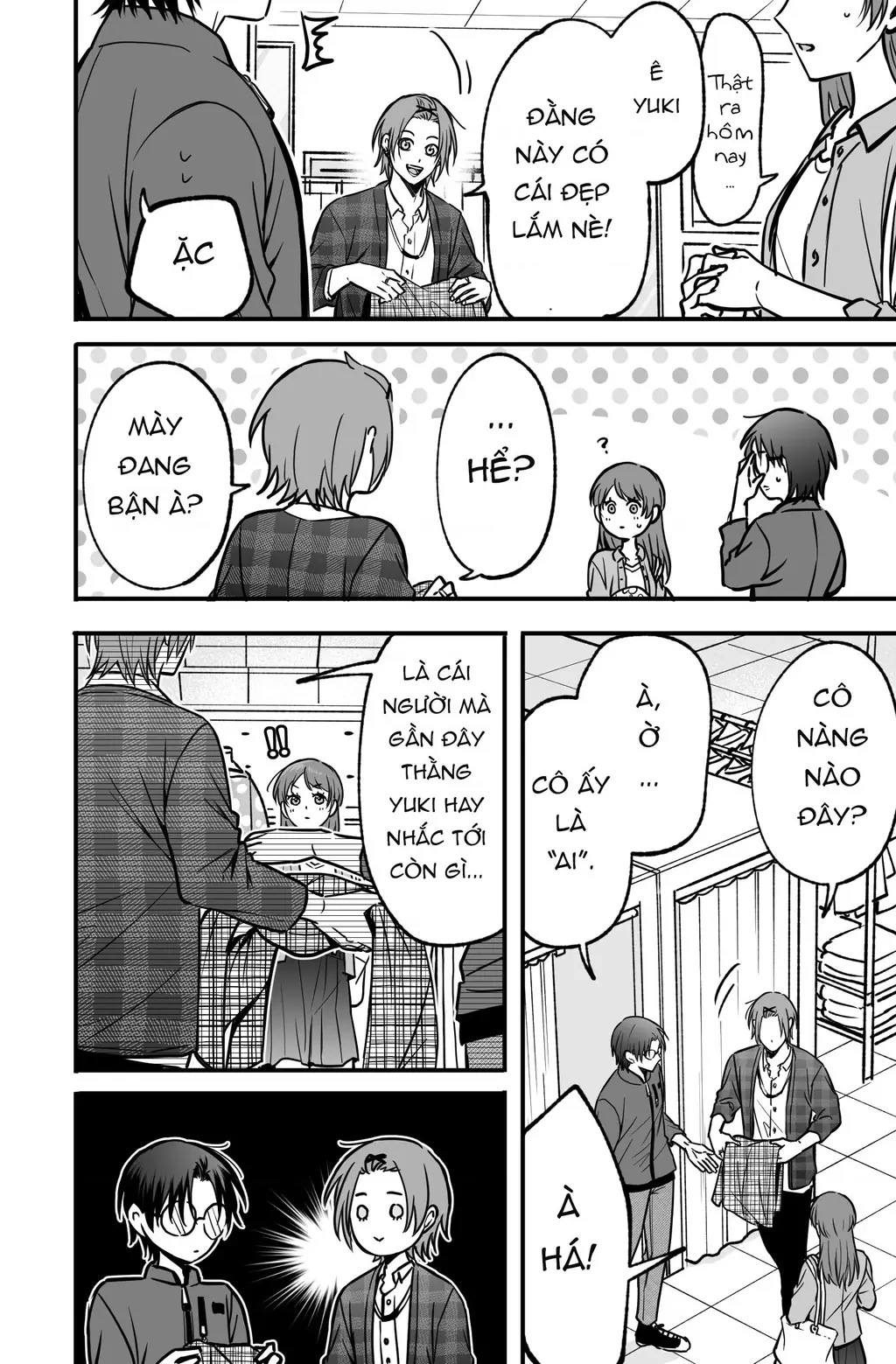 Chả là tôi thích kiểu 'gap couple' thế này Chapter 5 - Trang 3