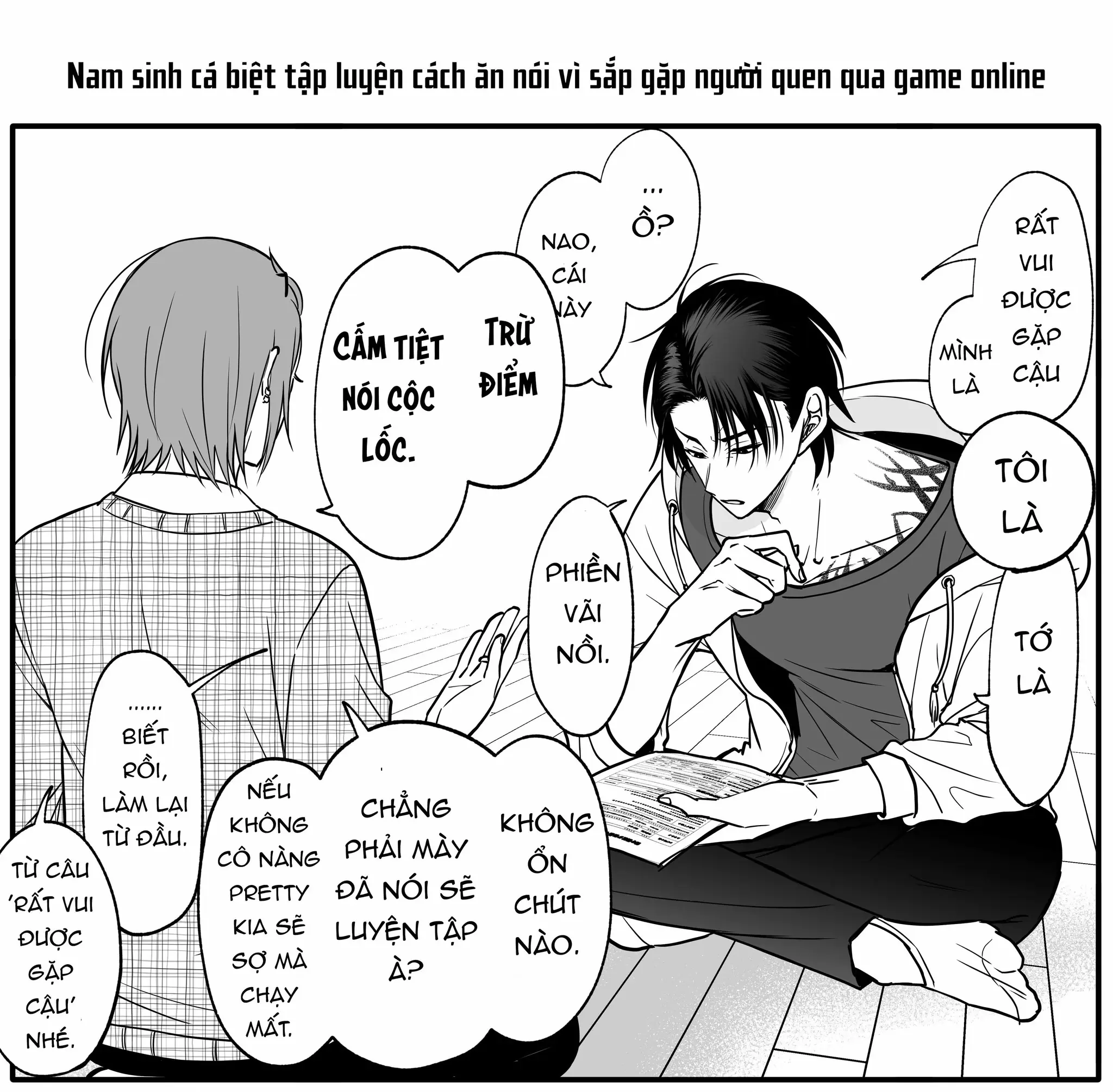 Chả là tôi thích kiểu 'gap couple' thế này Chapter 6 - Trang 27