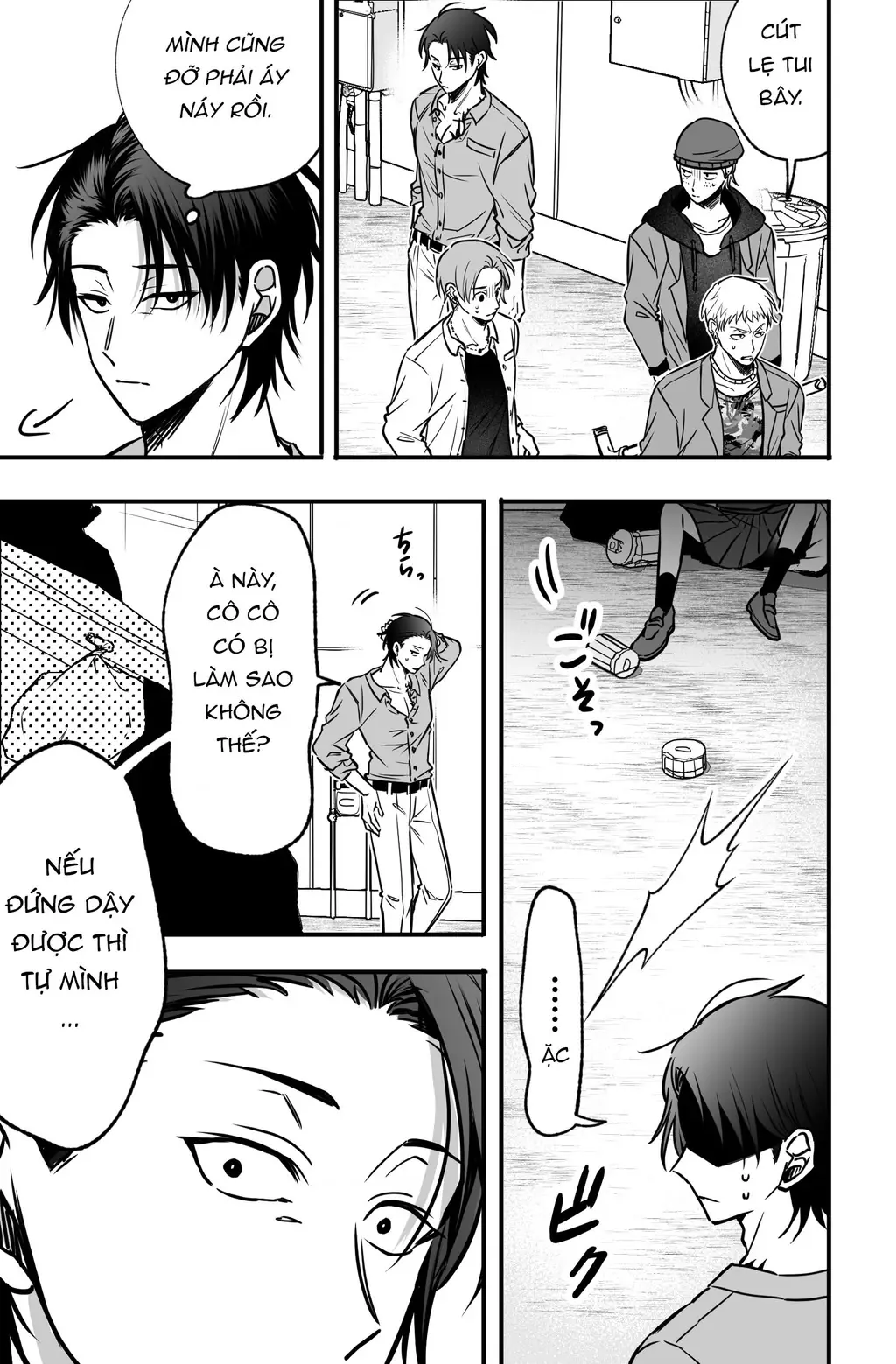 Chả là tôi thích kiểu 'gap couple' thế này Chapter 6 - Trang 8