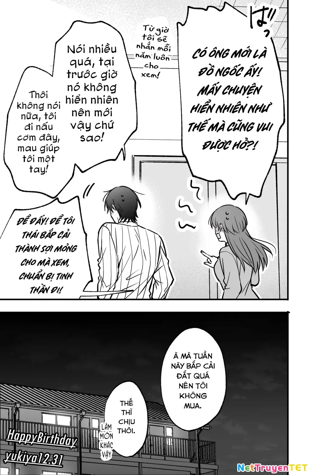 Chả là tôi thích kiểu 'gap couple' thế này Chapter 7.5 - Trang 10