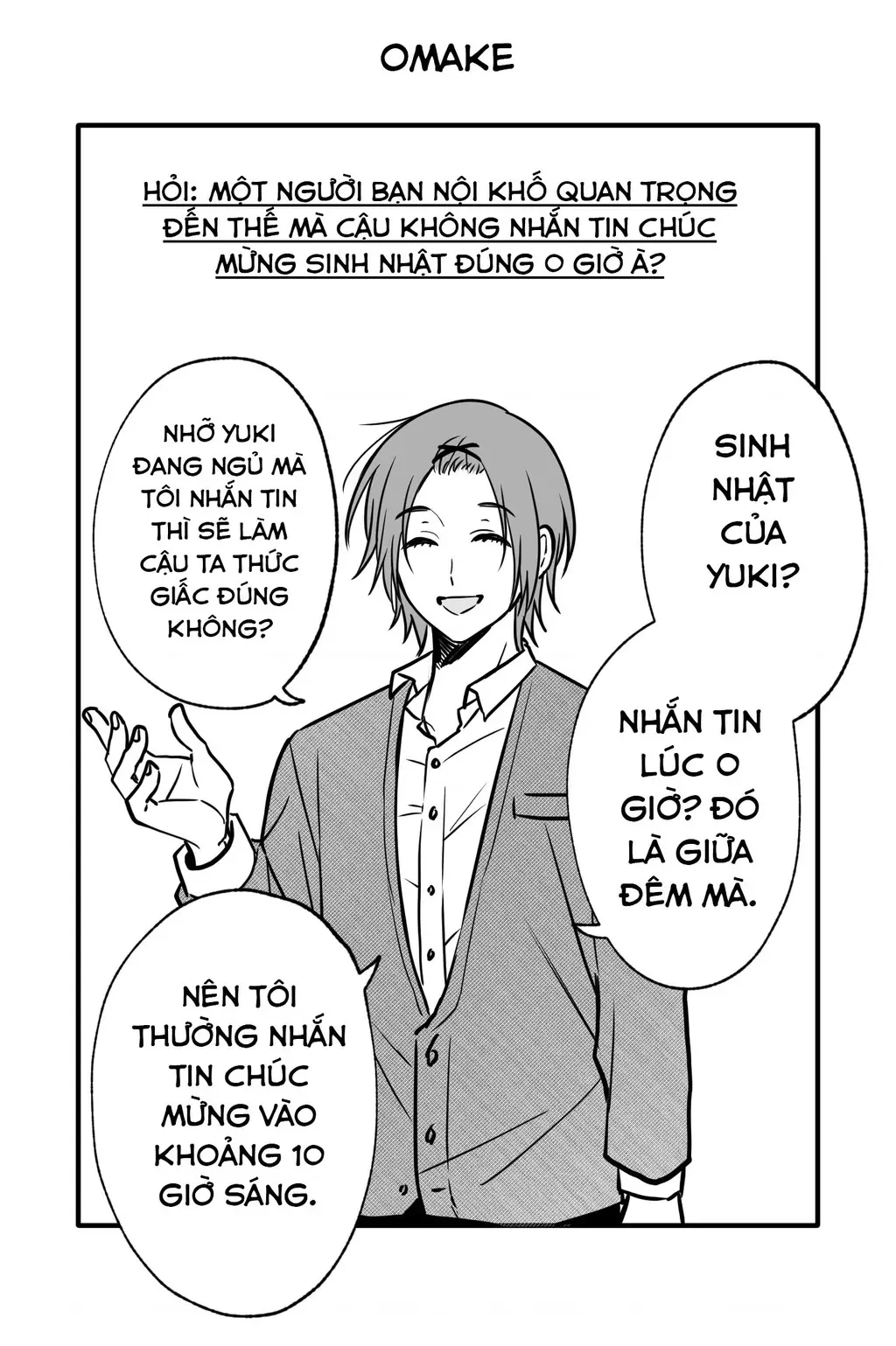 Chả là tôi thích kiểu 'gap couple' thế này Chapter 7.5 - Trang 11