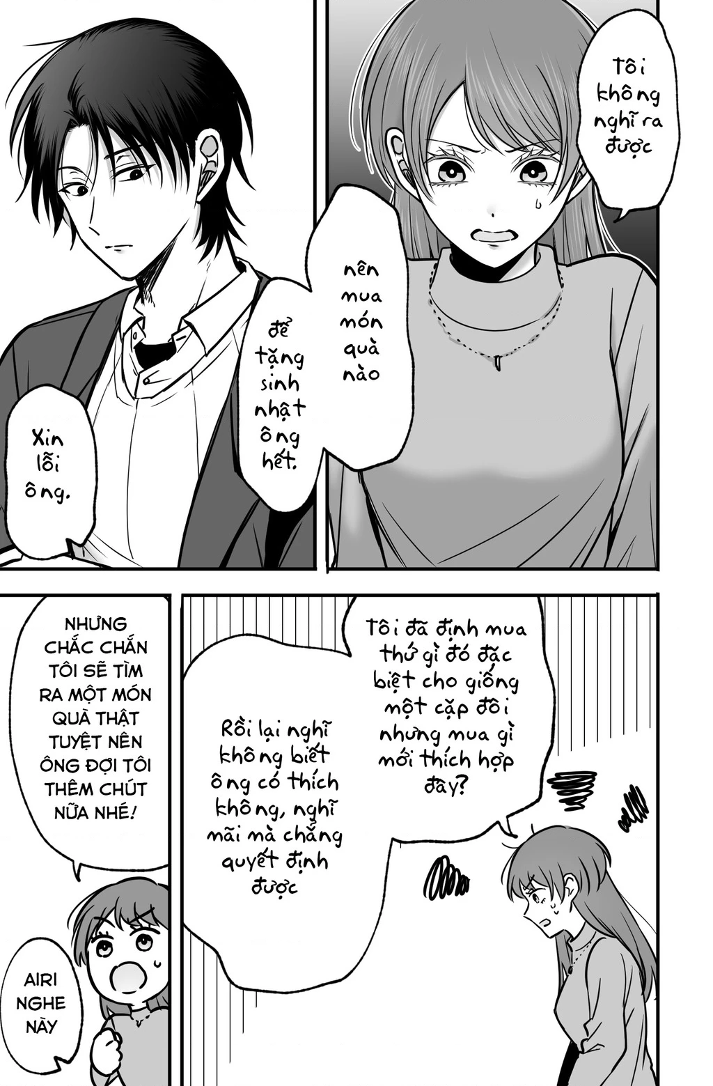 Chả là tôi thích kiểu 'gap couple' thế này Chapter 7.5 - Trang 6