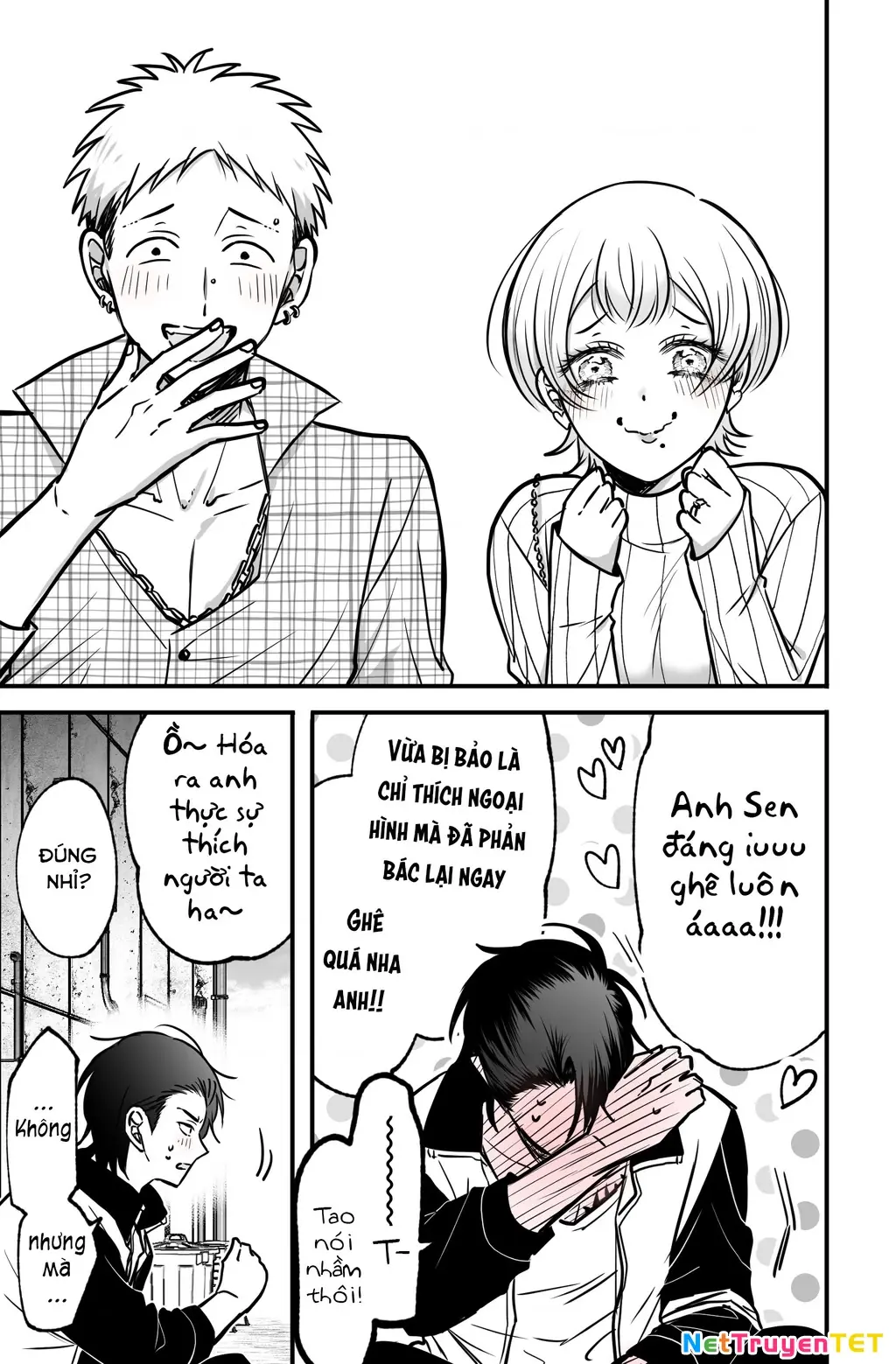 Chả là tôi thích kiểu 'gap couple' thế này Chapter 8.1 - Trang 12